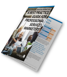Best practice marketing guide for professional services eBook cover